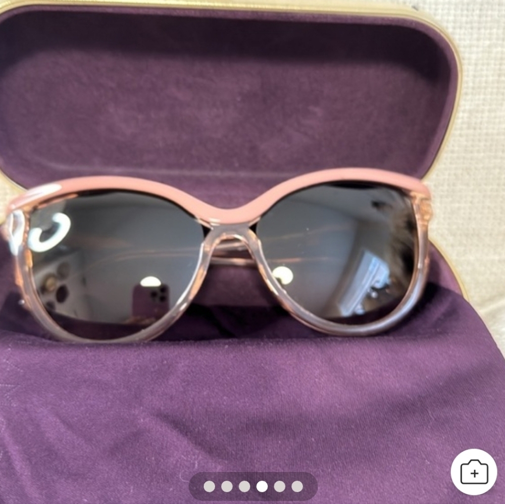 Stella McCartnety Pink Cat-Eye Sunglasses